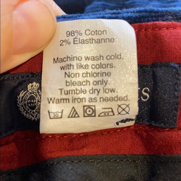 CREWCUTS NAVY CORDUROY THOMPSON PANTS BOYS SZ 14 - Picture 5 of 6